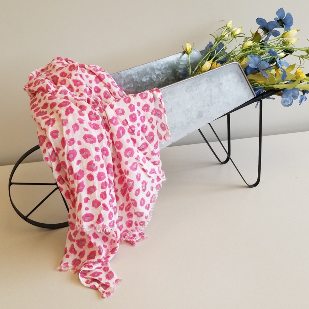 Sheer Cheetah Scarf *ADD TO A BUNDLE AND SAVE MORE